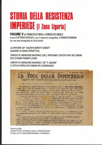 'STORIA DELLA RESISTENZA IMPERIESE' - VOL. V